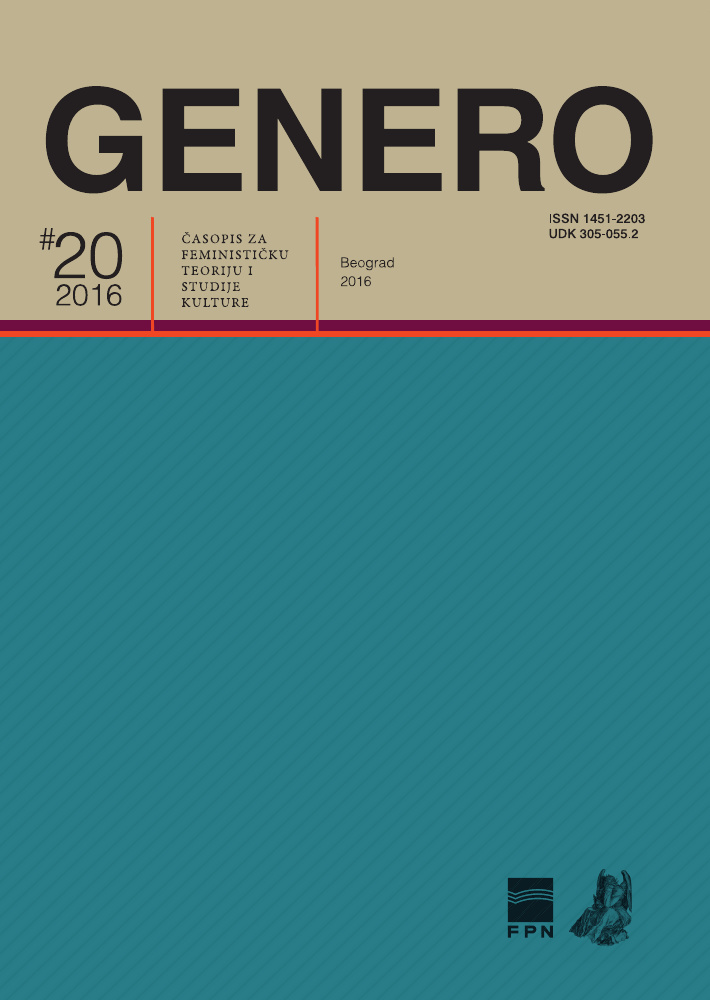 GENERO #20 Cover Page